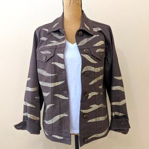 Diane Gilman Brown Jacket